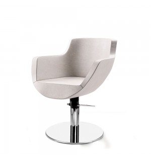 Fauteuil de coupe BIG APPLE pied disque de face