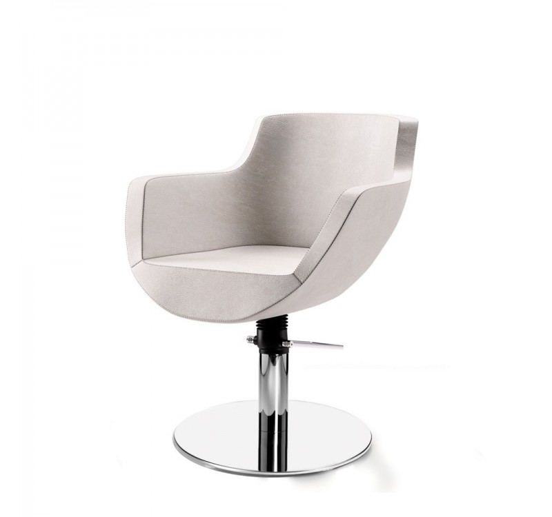 Fauteuil de coupe BIG APPLE pied disque de face