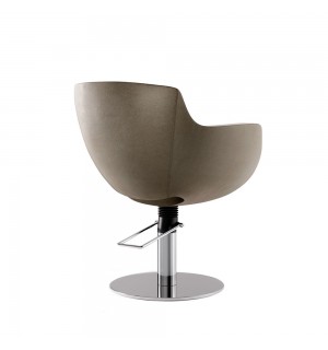 Fauteuil de coupe BIG APPLE pied disque de face