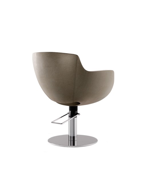 Fauteuil de coupe BIG APPLE pied disque de face